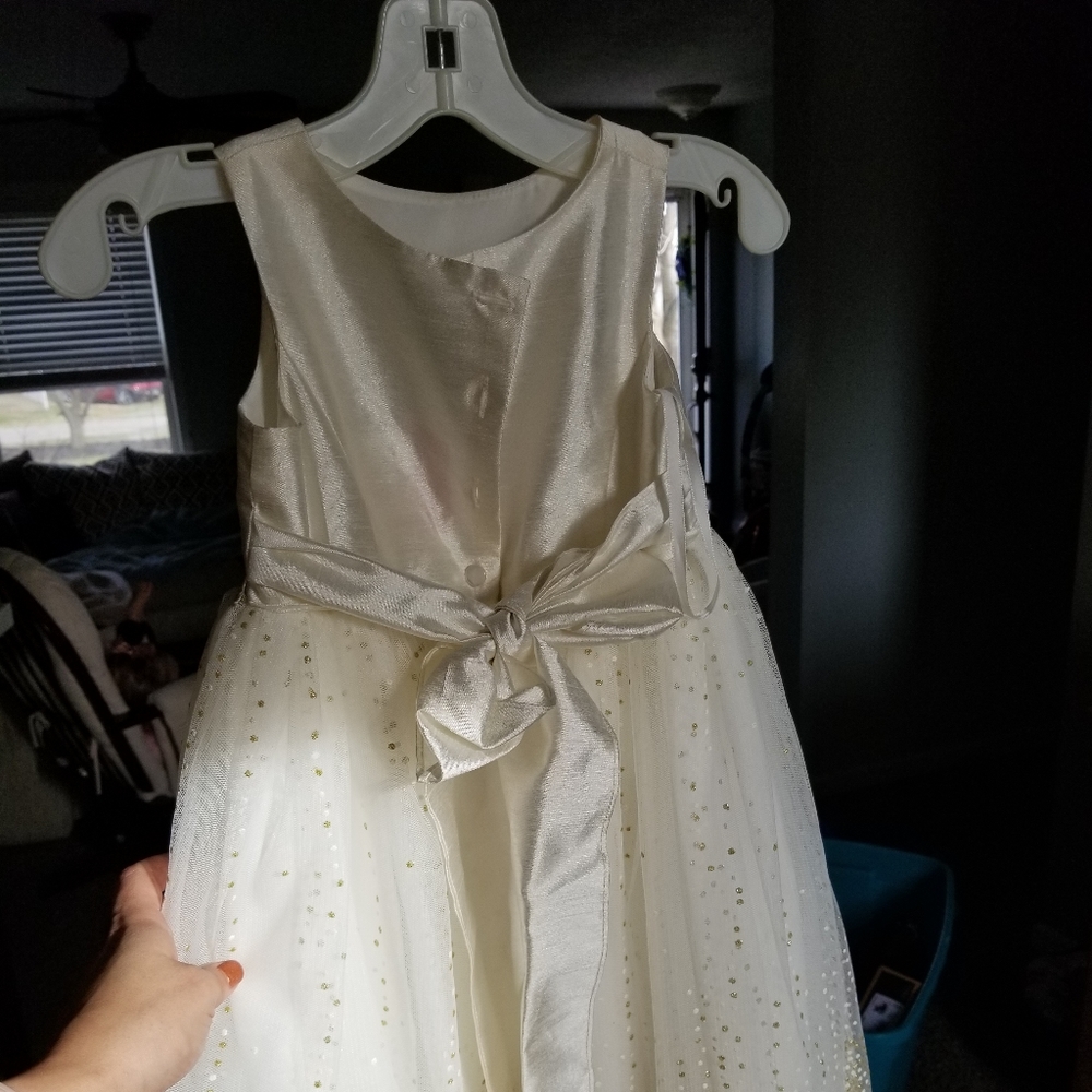 David's Bridal Flower Girl Dress size 3 - Picture 3 of 8